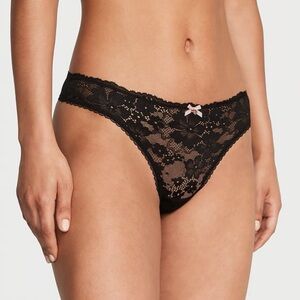 Victoria’s Secret Lace-Front Thong Panty